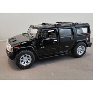 Kinsmart - 2008 Black Hummer H2 SUV - Scale 1/40 - China - loose